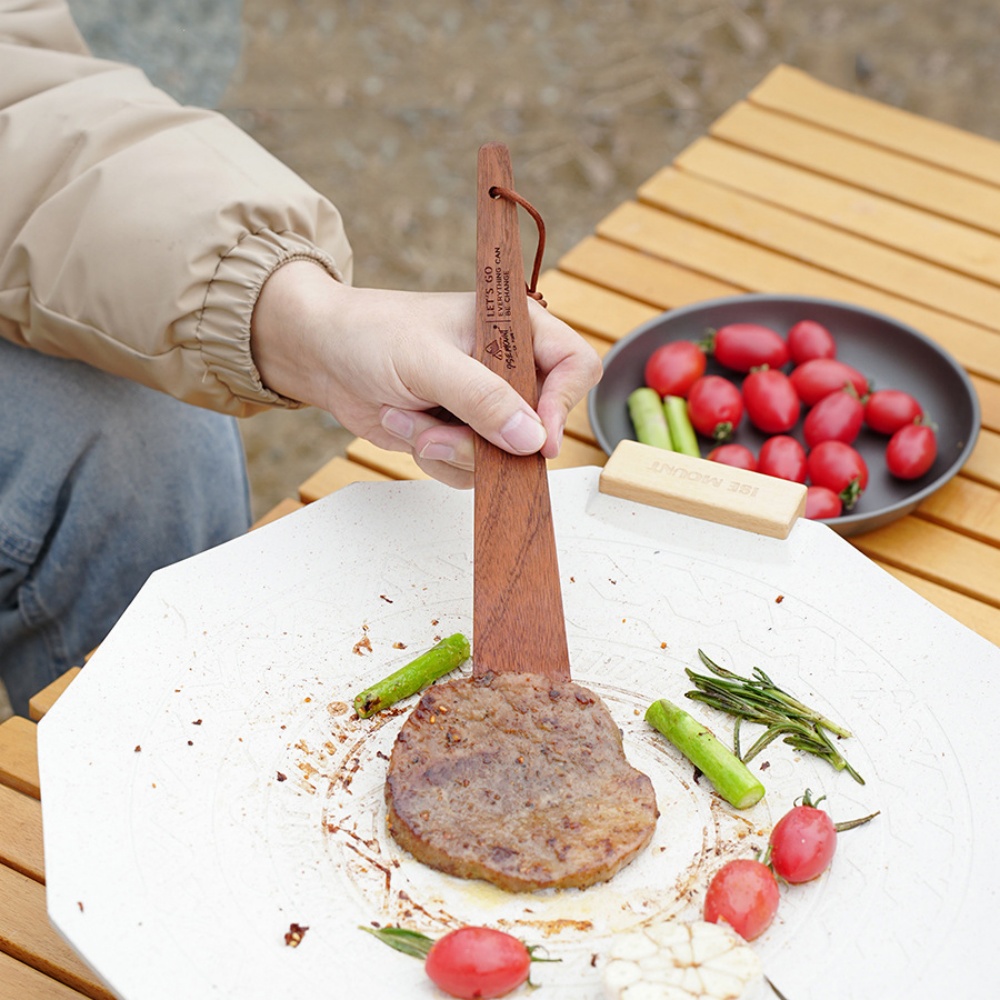 Espátula de Madera para Acampa - Camping Cooking Survival reseña y precio