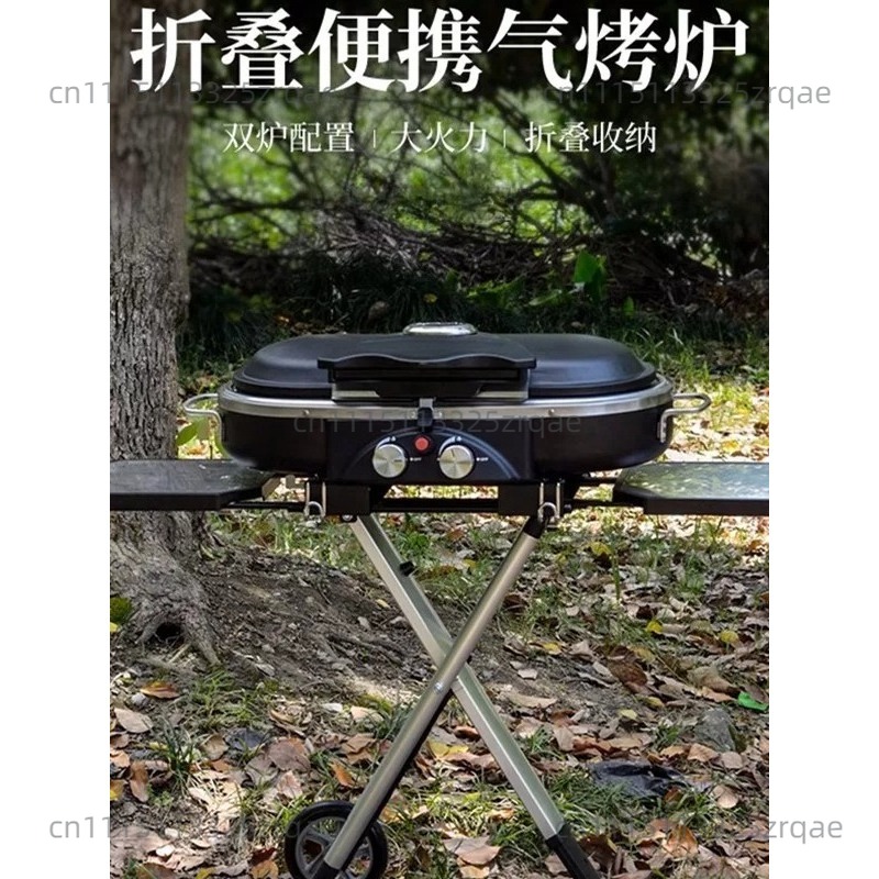 Estufa de Gas Portátil para In - Camping Cooking Range reseña y precio