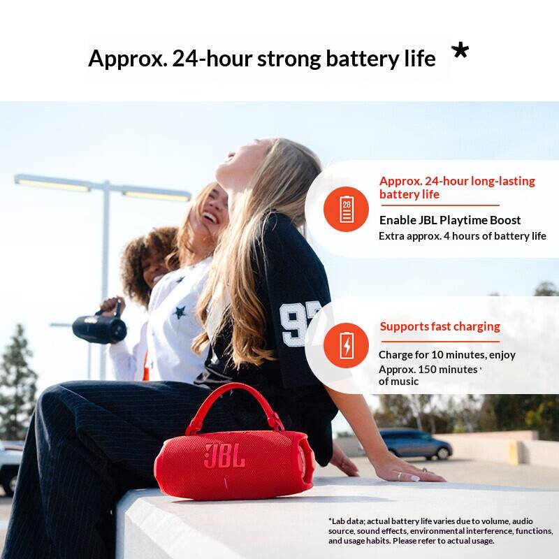Altavoz Bluetooth JBL CHARGE6  - Camping Cooking Range reseña y precio
