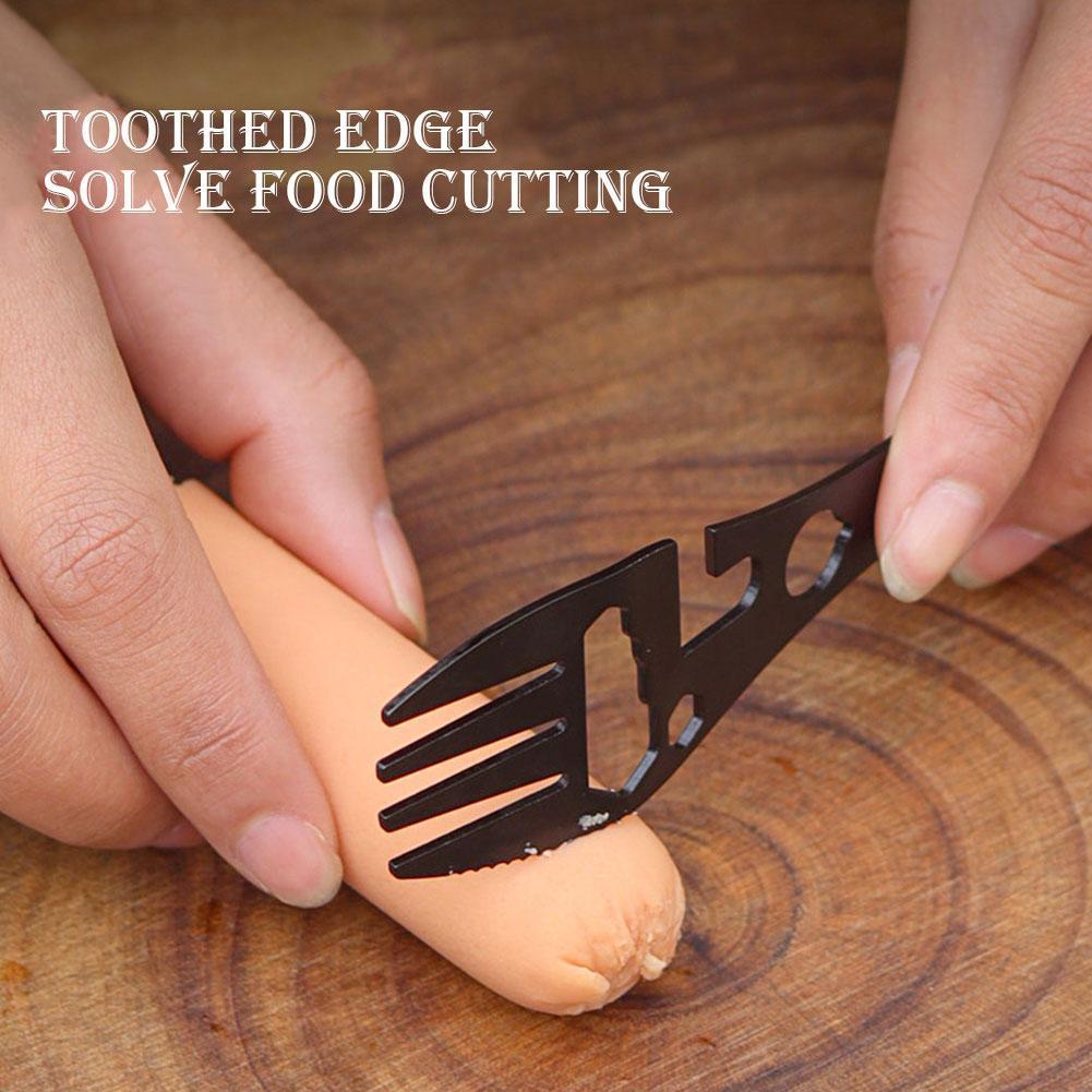 Cuchara y Tenedor 3 en 1 de Ac - Camping Cooking Survival reseña y precio