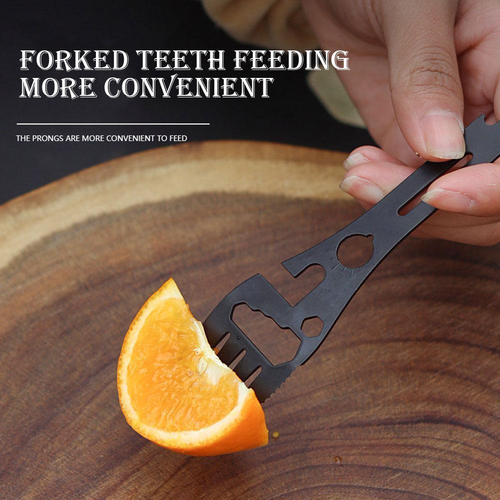 Cuchara y Tenedor 3 en 1 de Ac - Camping Cooking Survival reseña y precio