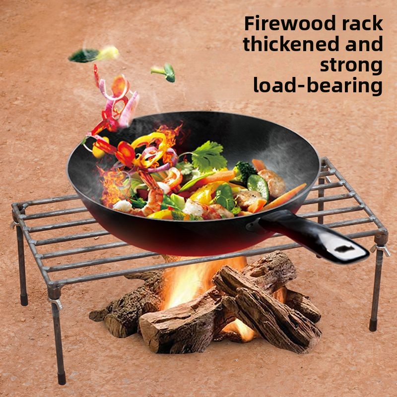 Soporte de Acero para Ollas, T - Camping Cooking Pot Tripod reseña y precio