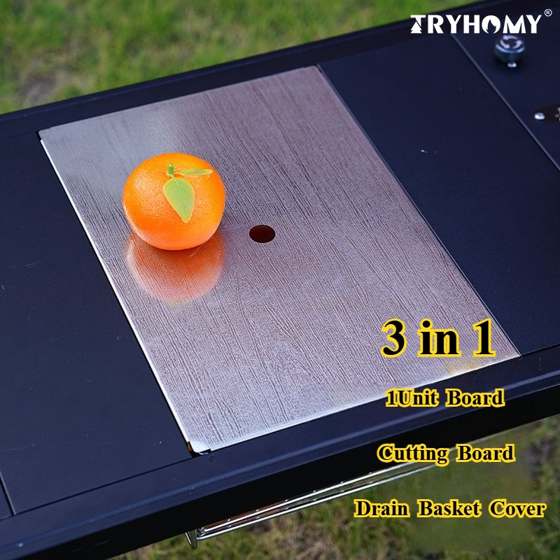 Cubierta de cesta de drenaje d - Camping Cooking Basket reseña y precio