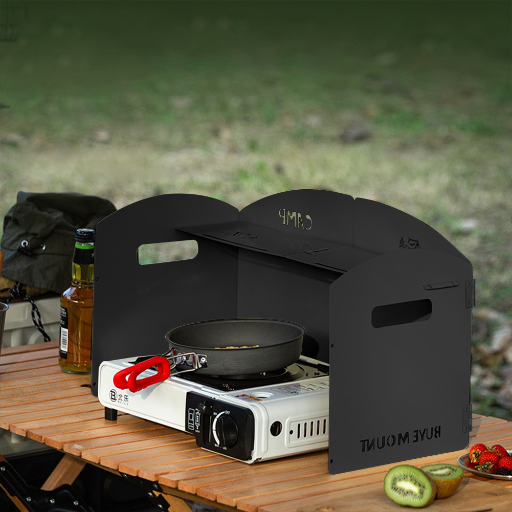 Parabrisas plegable para estuf - Camping Cooking Hob reseña y precio