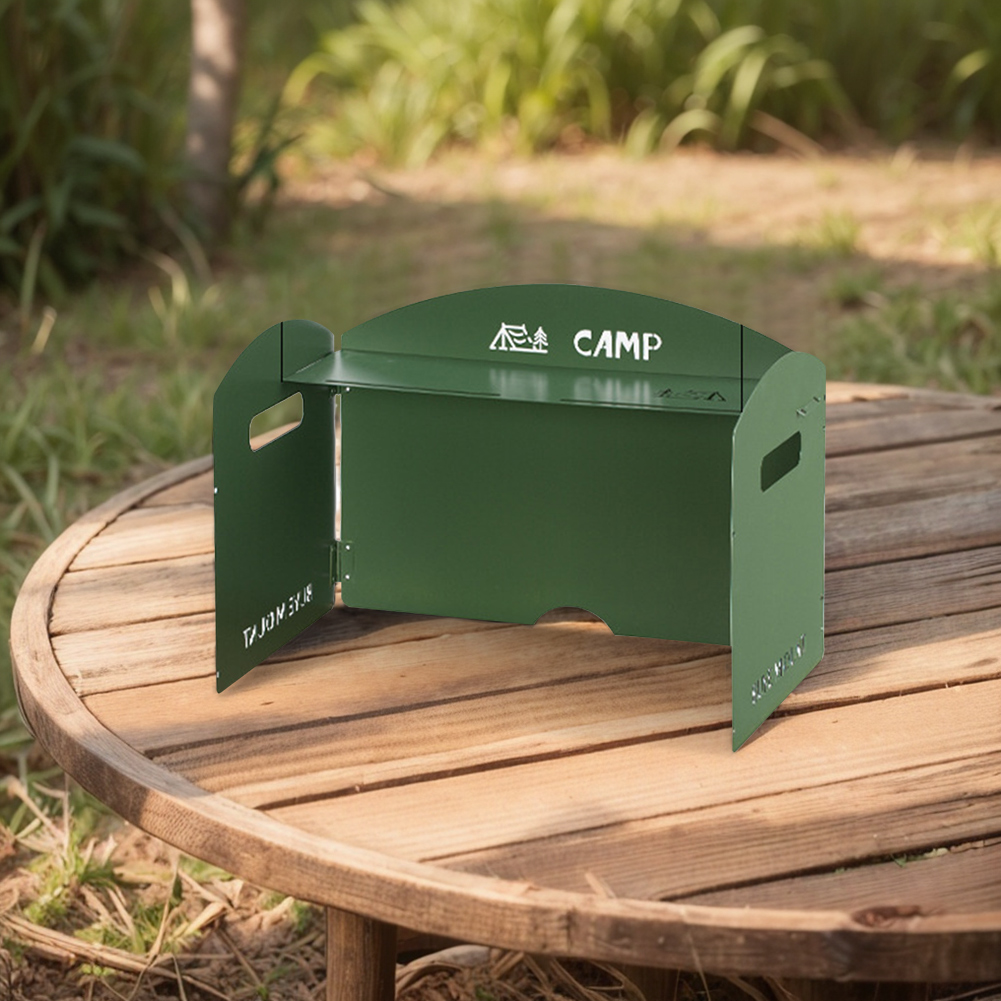 Parabrisas plegable para estuf - Camping Cooking Hob reseña y precio
