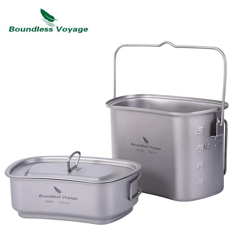 Boundless Voyage Juego de olla - Camping Cooking Bundle reseña y precio