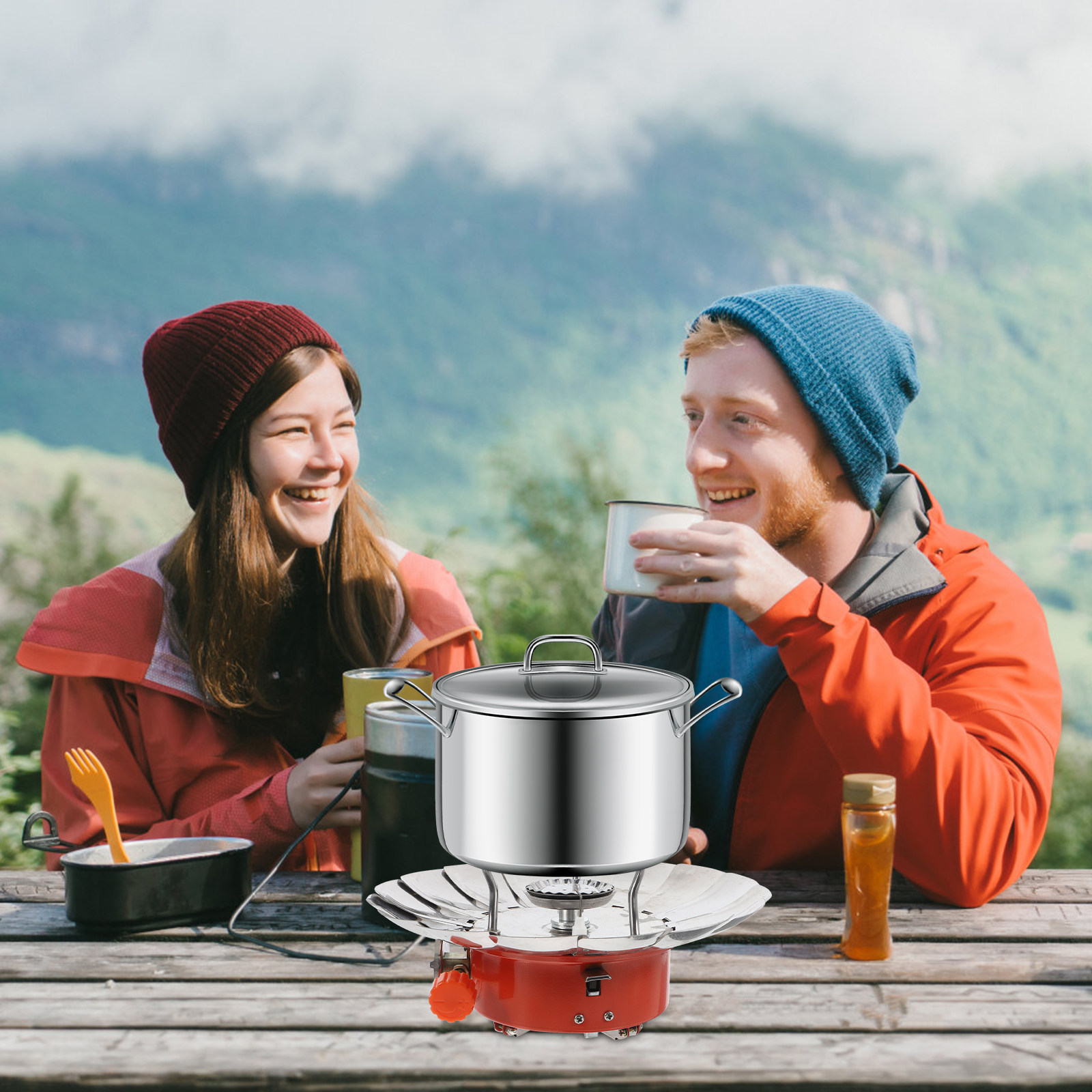 Estufa de Gas Portátil Lotus M - Camping Cooking Range reseña y precio