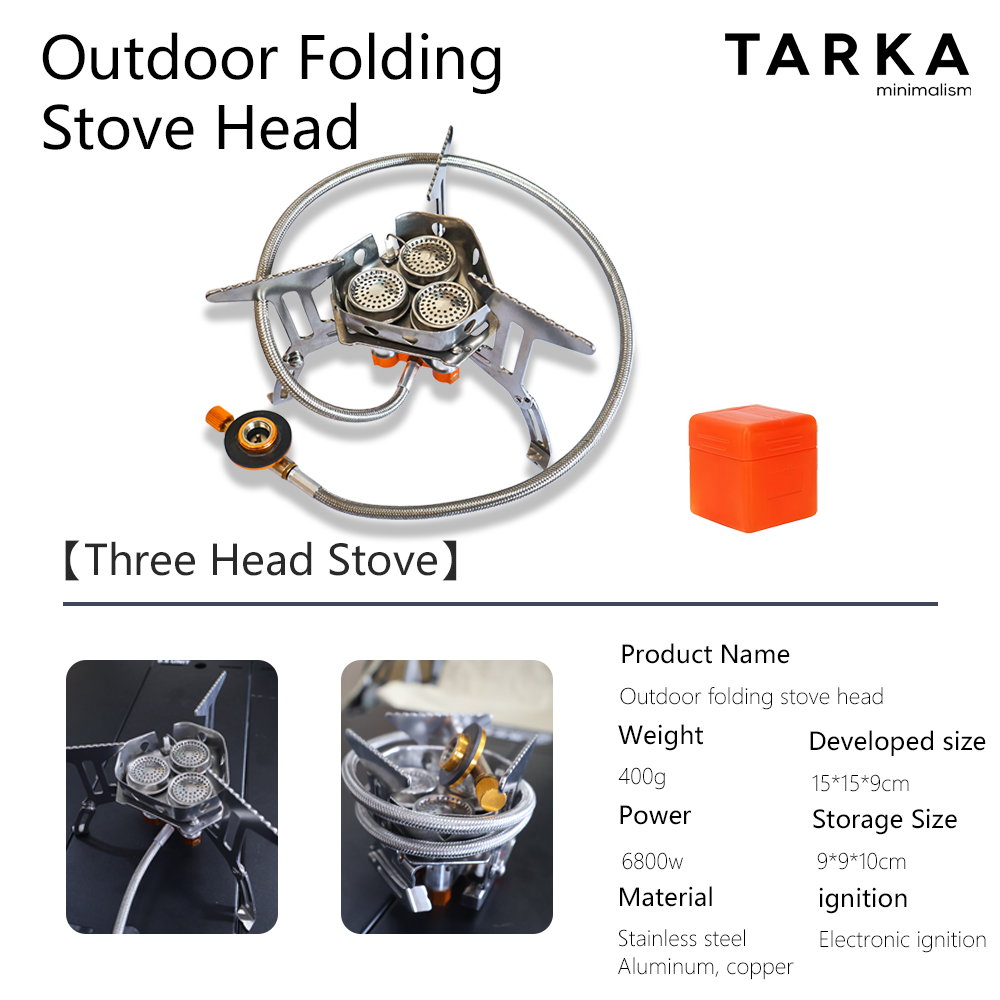 Estufa de gas para camping TAR - Camping Cooking Wood Stove reseña y precio