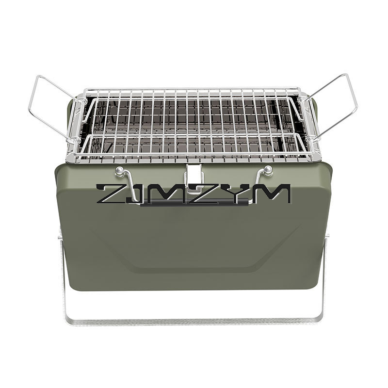Parrilla de barbacoa plegable, - Camping Cooking Range reseña y precio