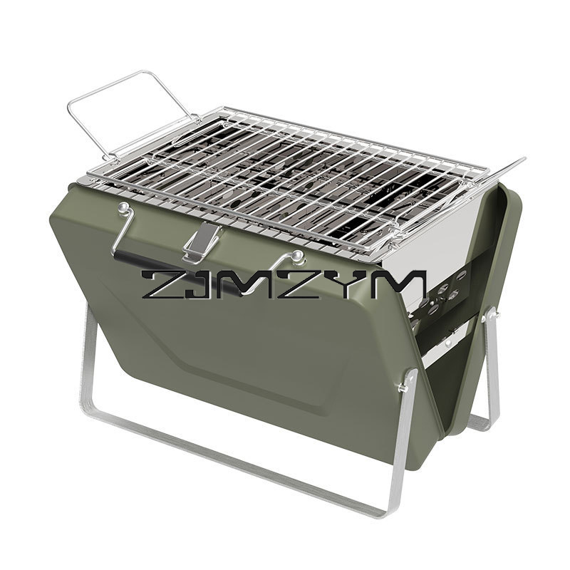 Parrilla de barbacoa plegable, - Camping Cooking Range reseña y precio