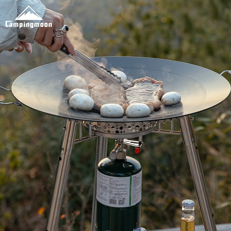 Estufa de propano CAMPINGMOON  - Camping Cooking Hob reseña y precio