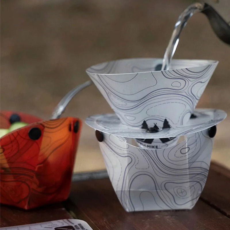 Vajilla plegable para acampar, - Camping Cooking Survival reseña y precio