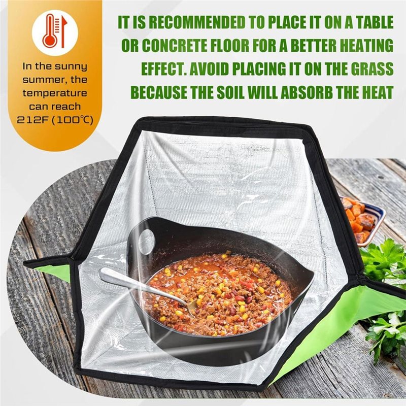 Horno Solar Portátil Plegable  - Solar Oven Camp reseña y precio